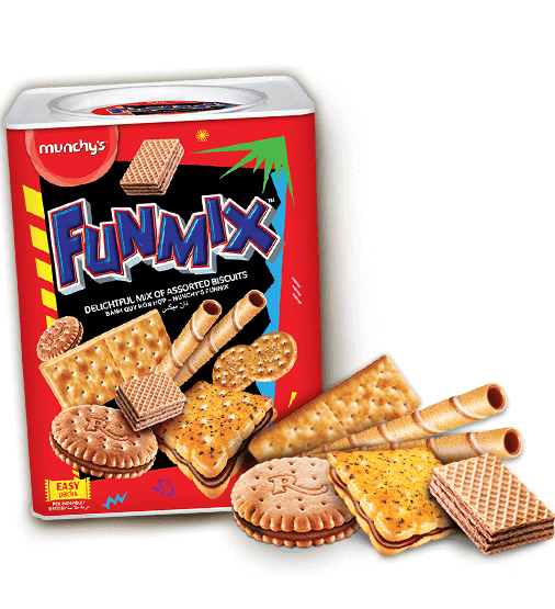Munchy's FUNMIX Assorted Biscuits- 700gm - Image 3